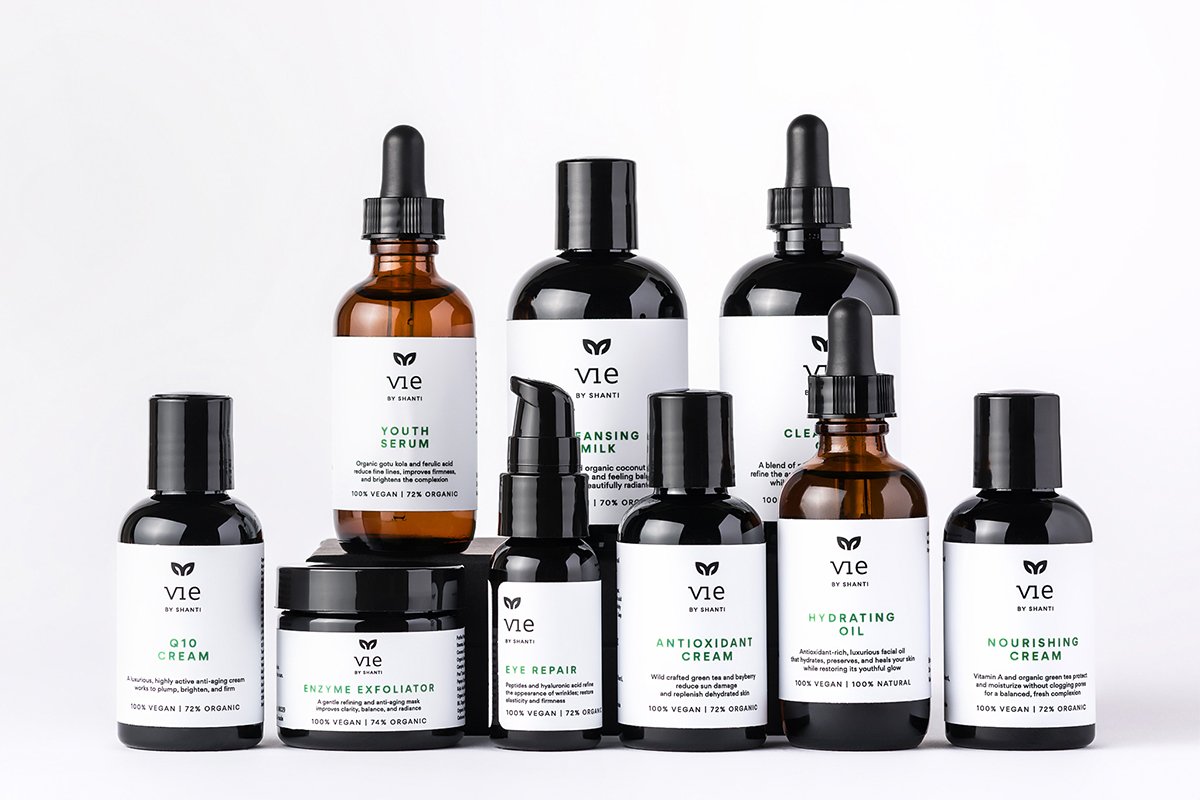 深圳VI設(shè)計 深圳VI策劃 VIEBYSHANTI天然護膚品包裝形象設(shè)計 包裝設(shè)計