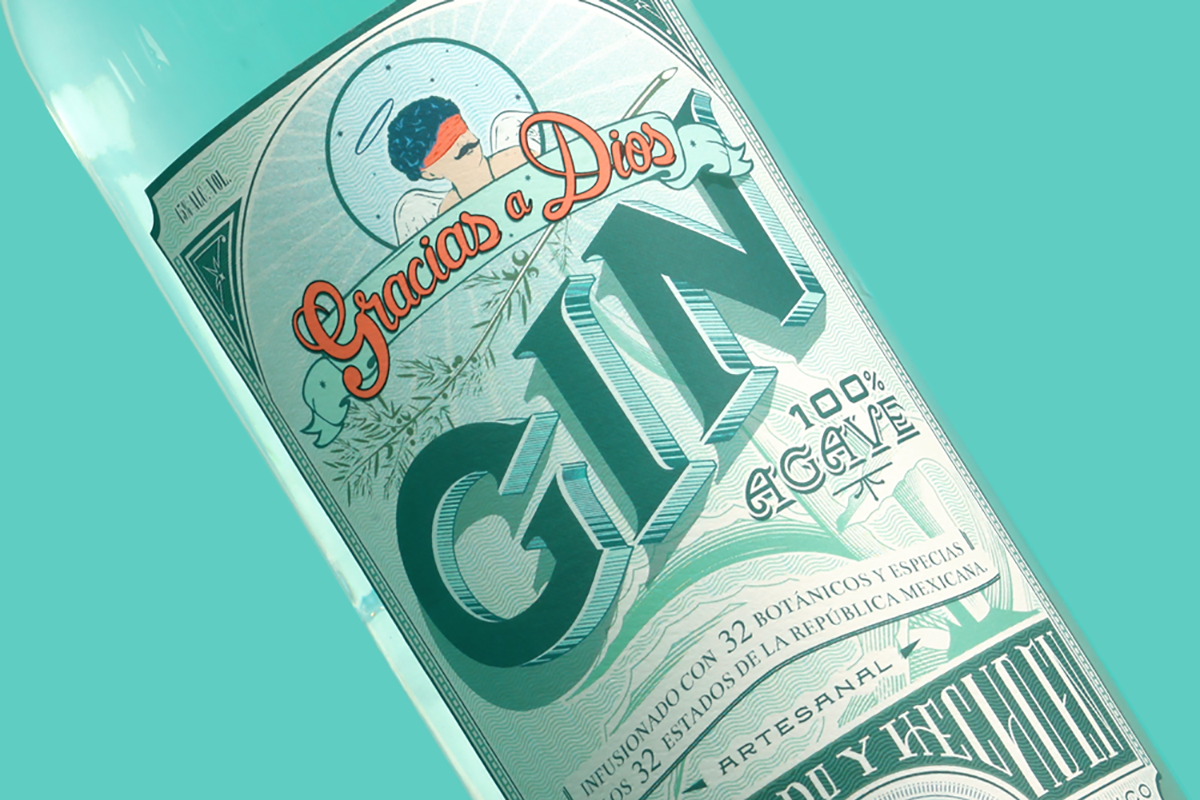 深圳VI設(shè)計 深圳VI策劃 Gracias a Dios杜松子酒VI形象設(shè)計 包裝設(shè)計
