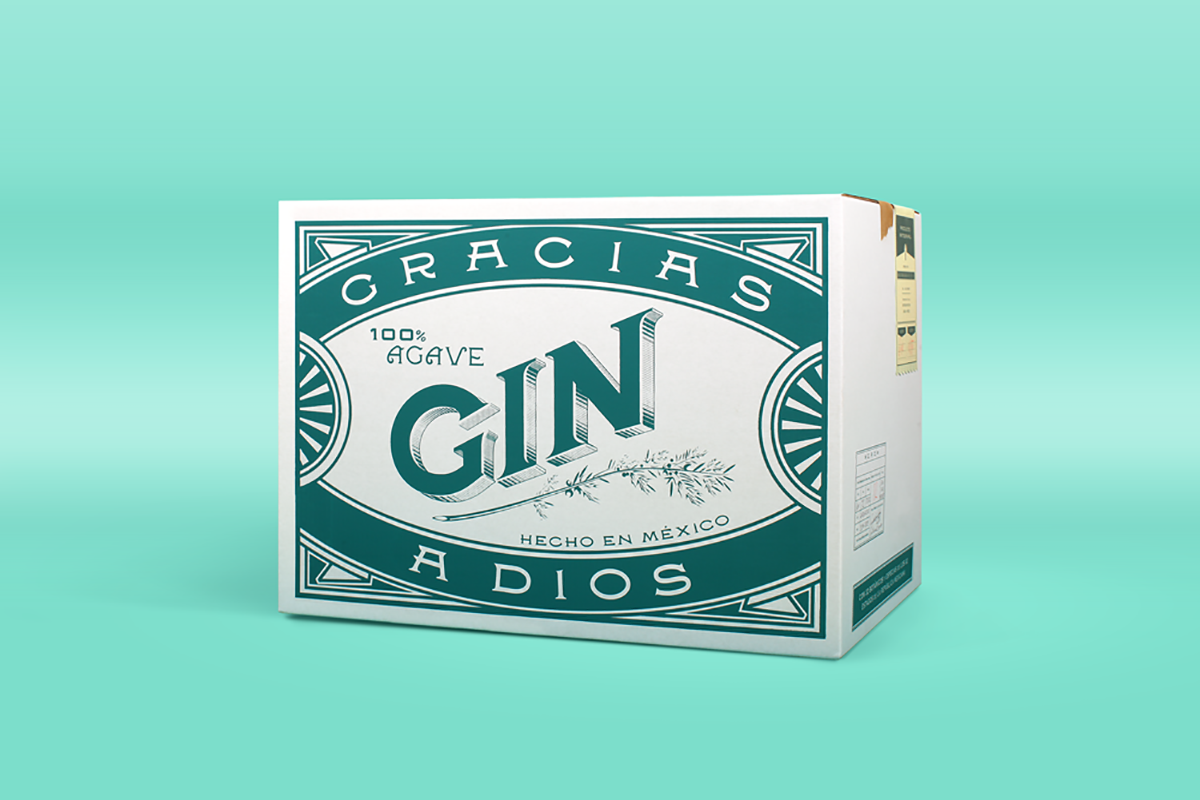 深圳VI設(shè)計 深圳VI策劃 Gracias a Dios杜松子酒VI形象設(shè)計 包裝設(shè)計