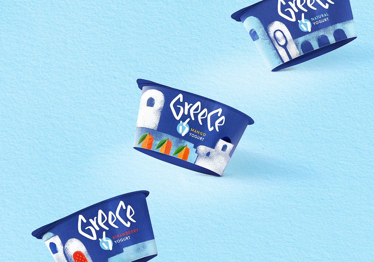 希臘酸奶品牌vi設(shè)計欣賞，食品vi設(shè)計，食品品牌視覺形象設(shè)計，酸奶品牌vi設(shè)計，食品包裝設(shè)計，深圳vi設(shè)計，深圳品牌視覺形象設(shè)計，左右格局