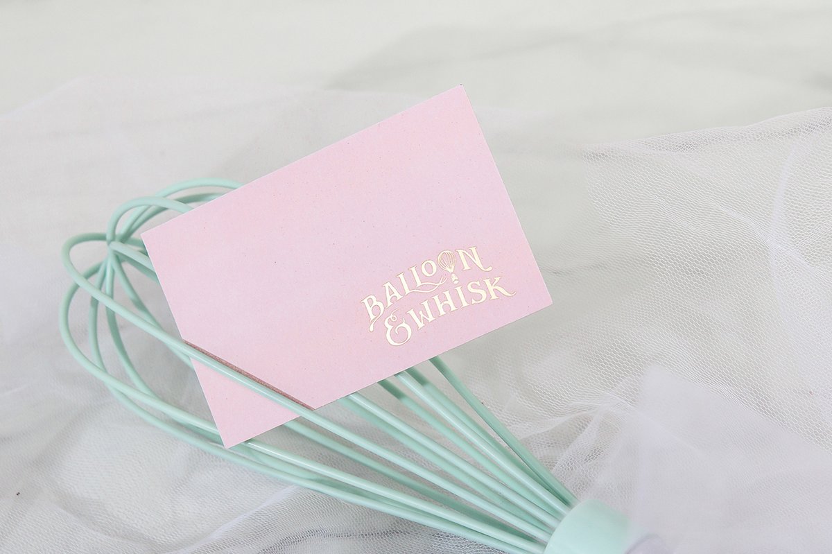 蛋糕店（食品）品牌vi設(shè)計&mdash;Balloon and Whisk 插圖賞析，vi設(shè)計，視覺形象vi設(shè)計，食品vi設(shè)計，包裝設(shè)計，蛋糕店品牌vi設(shè)計，vi品牌策劃，深圳vi設(shè)計，左右格局