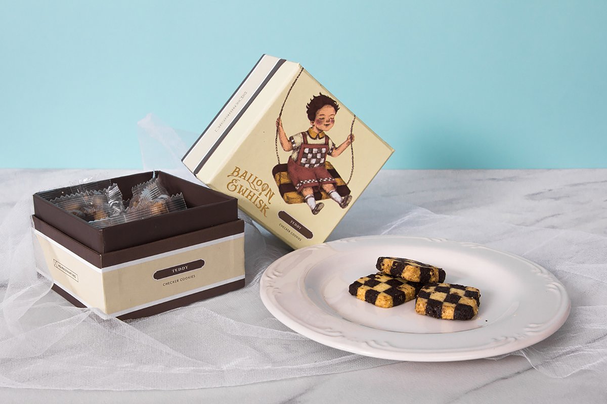 蛋糕店（食品）品牌vi設(shè)計&mdash;Balloon and Whisk 插圖賞析，vi設(shè)計，視覺形象vi設(shè)計，食品vi設(shè)計，包裝設(shè)計，蛋糕店品牌vi設(shè)計，vi品牌策劃，深圳vi設(shè)計，左右格局