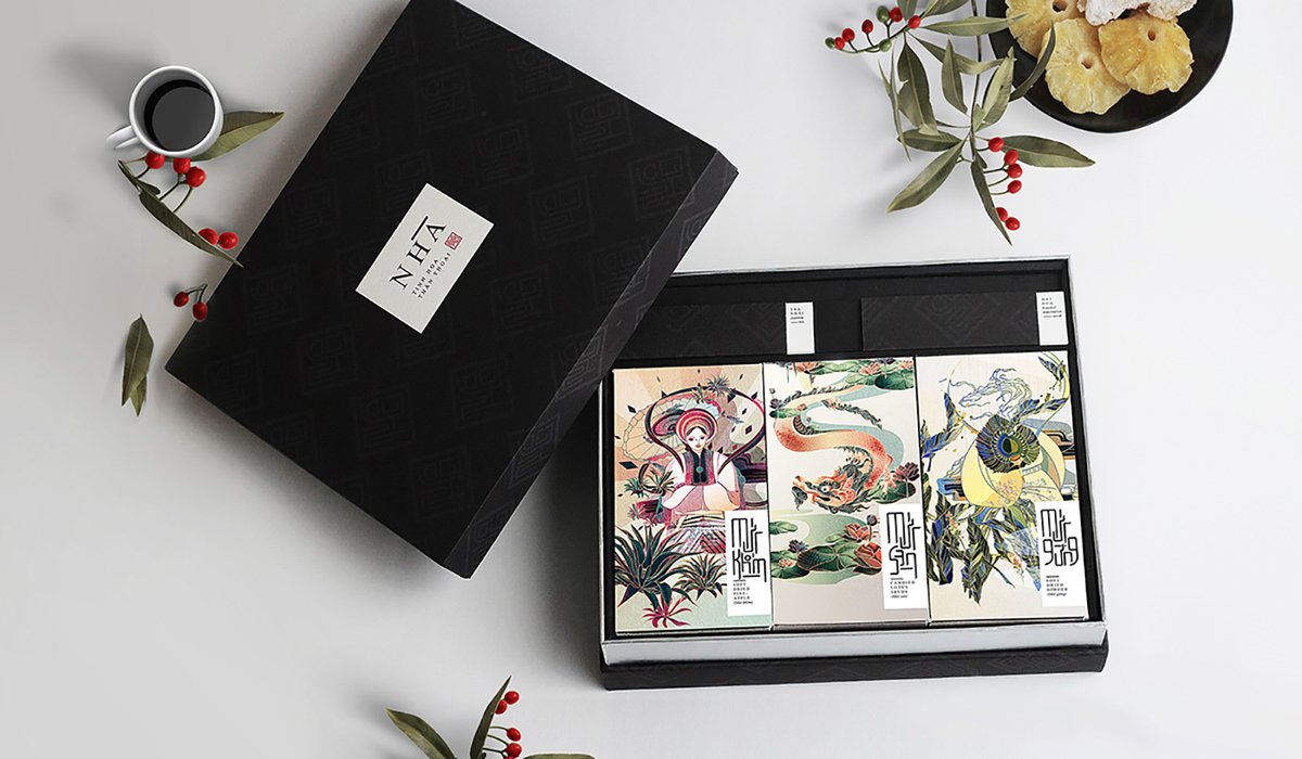 越南蜜餞食品 Nh&agrave; 品牌包裝vi設(shè)計(jì)，vi設(shè)計(jì)，視覺形象vi設(shè)計(jì)，食品vi設(shè)計(jì)，品牌包裝設(shè)計(jì)，蜜餞食品品牌vi設(shè)計(jì)，vi品牌策劃，深圳vi設(shè)計(jì)，左右格局