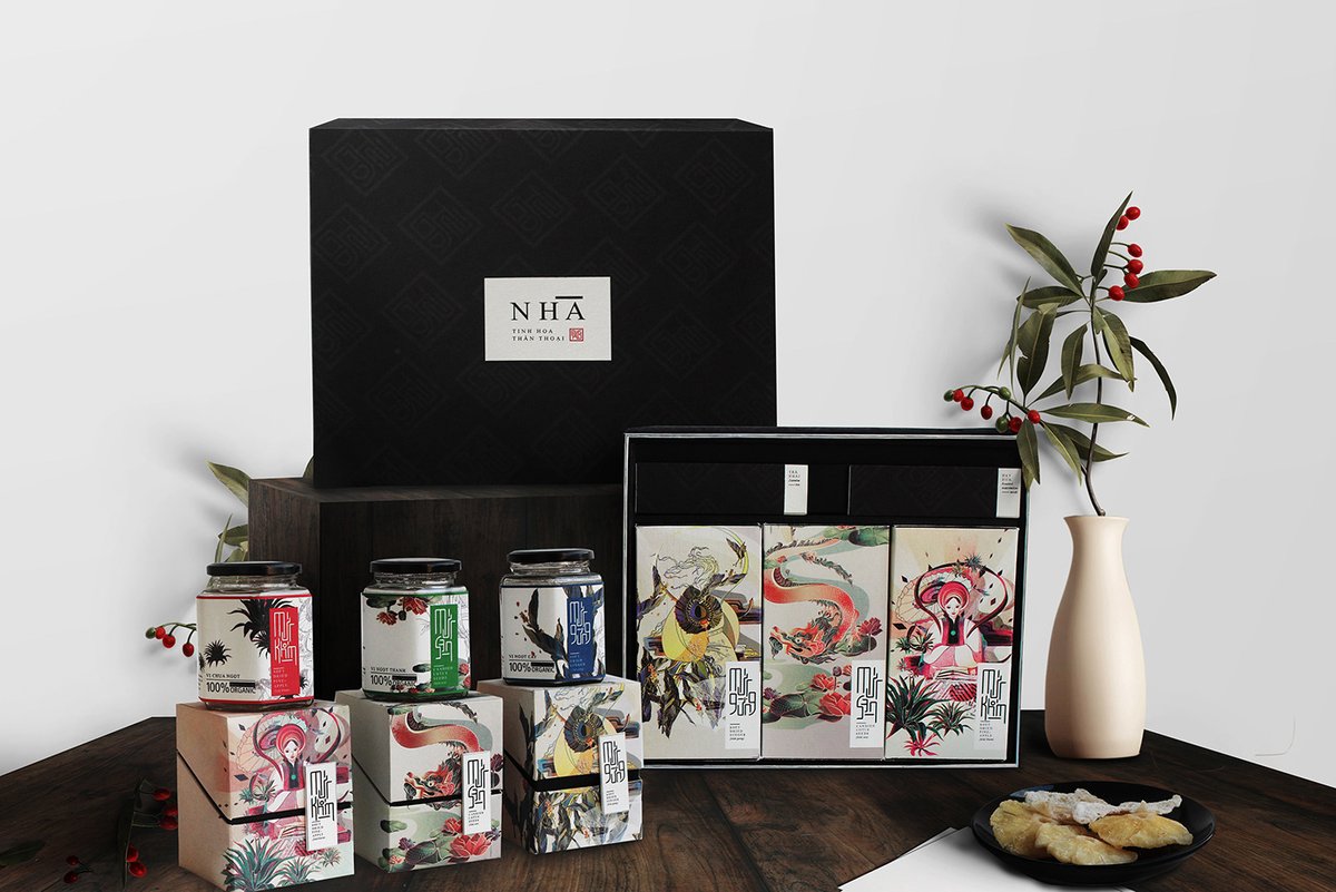 越南蜜餞食品 Nh&agrave; 品牌包裝vi設(shè)計(jì)，vi設(shè)計(jì)，視覺形象vi設(shè)計(jì)，食品vi設(shè)計(jì)，品牌包裝設(shè)計(jì)，蜜餞食品品牌vi設(shè)計(jì)，vi品牌策劃，深圳vi設(shè)計(jì)，左右格局
