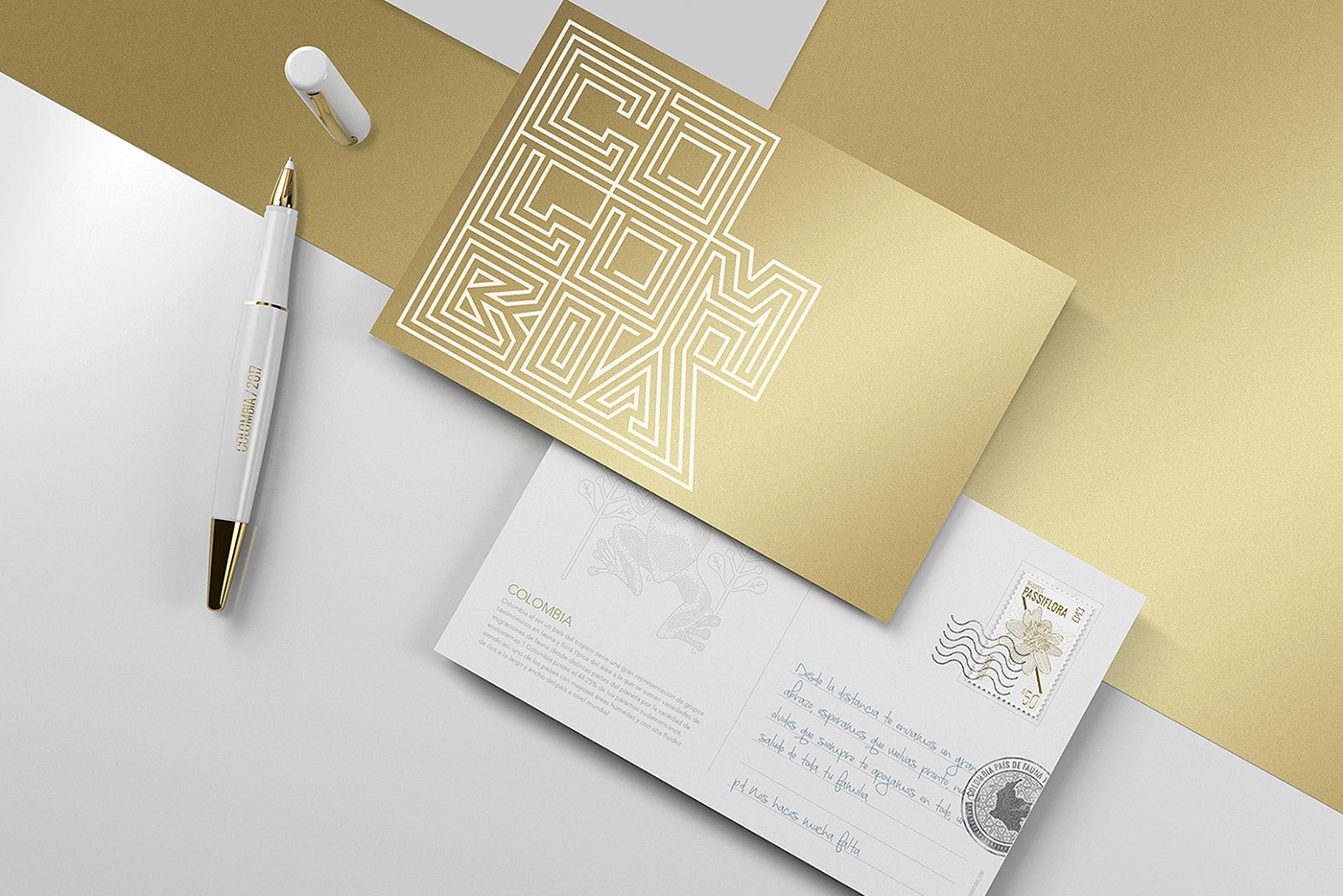 國外城市插畫郵票品牌vi設(shè)計案例，城市品牌vi設(shè)計，vi形象設(shè)計，深圳vi設(shè)計，左右格局