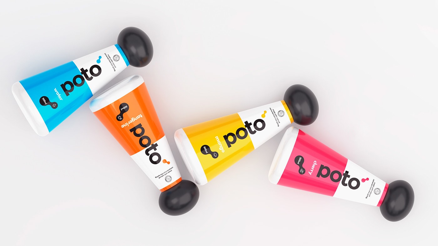 Poto自來水公司品牌VI設(shè)計和包裝設(shè)計案例，企業(yè)VI設(shè)計，品牌形象設(shè)計，包裝設(shè)計，深圳VI設(shè)計，左右格局