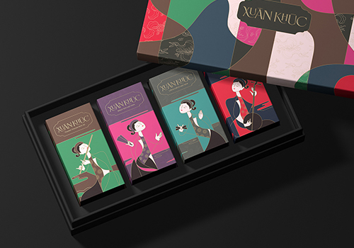 現(xiàn)代越南糖果品牌vi設計和品牌包裝策劃 