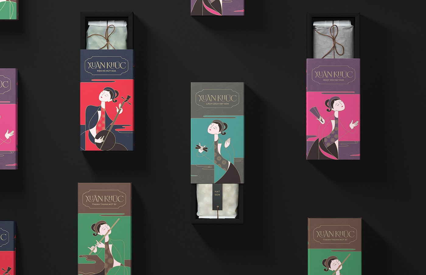 現(xiàn)代越南糖果品牌vi包裝設(shè)計和品牌策劃，食品VI設(shè)計，食品包裝設(shè)計，品牌策劃，深圳VI設(shè)計，左右格局