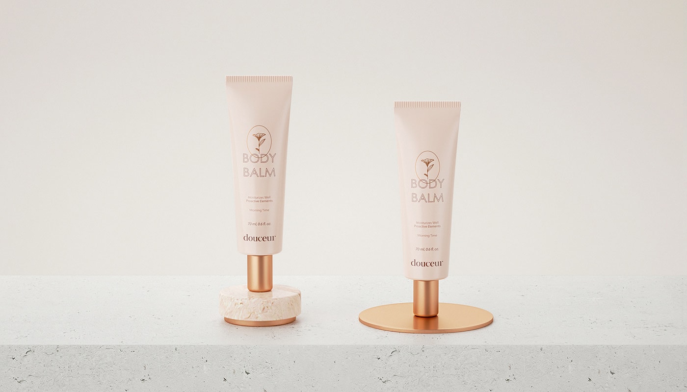 品牌包裝設計，產(chǎn)品包裝設計，化妝品包裝設計，左右格局