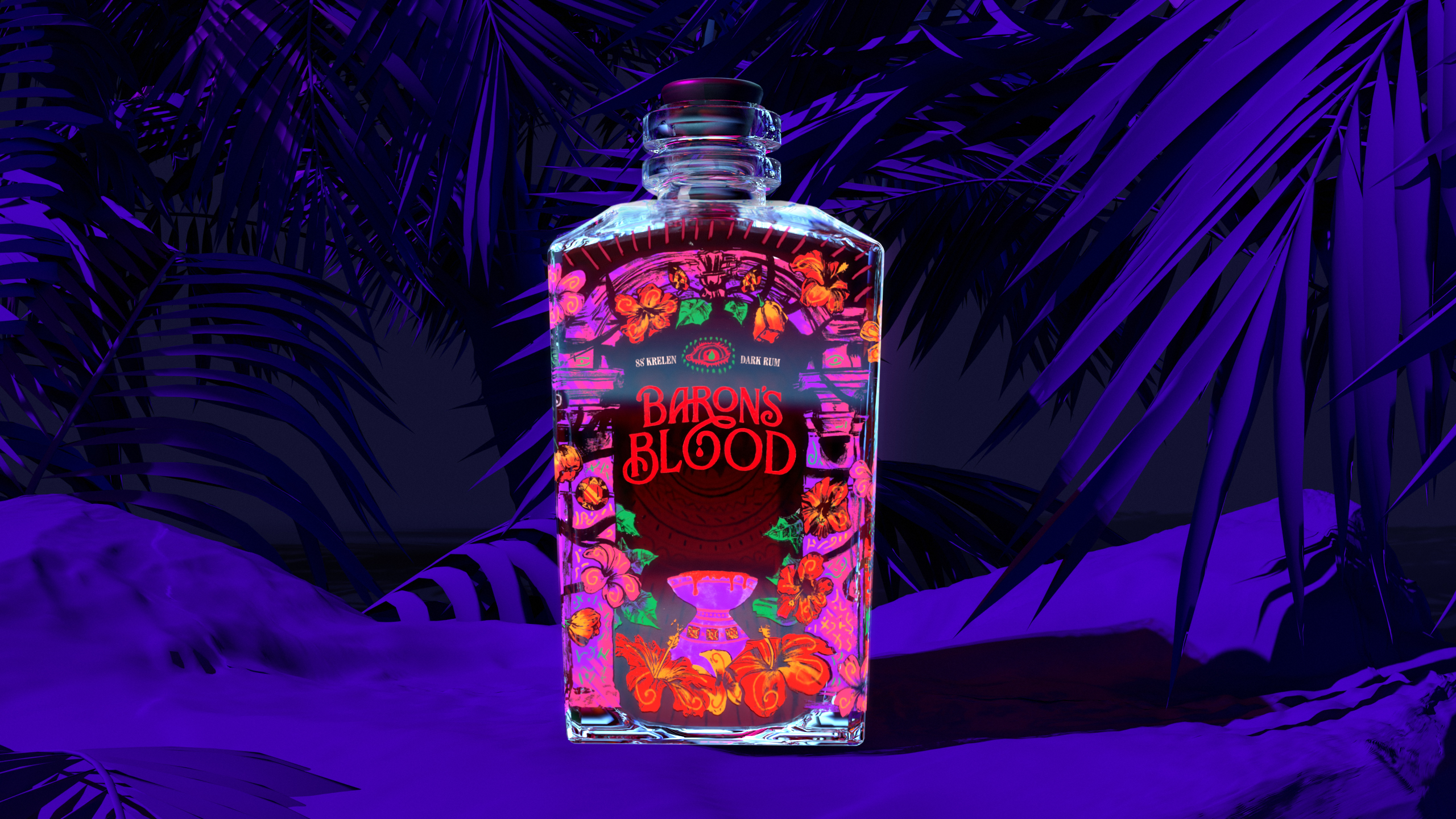 靈魂之靈:男爵之血克倫朗姆酒包裝的創(chuàng)新設(shè)計 酒包裝的創(chuàng)新設(shè)計2