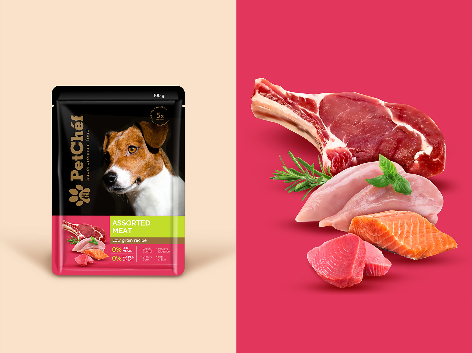 品牌識別-寵物零食創(chuàng)意包裝設(shè)計(jì) 寵物零食包裝設(shè)計(jì)1