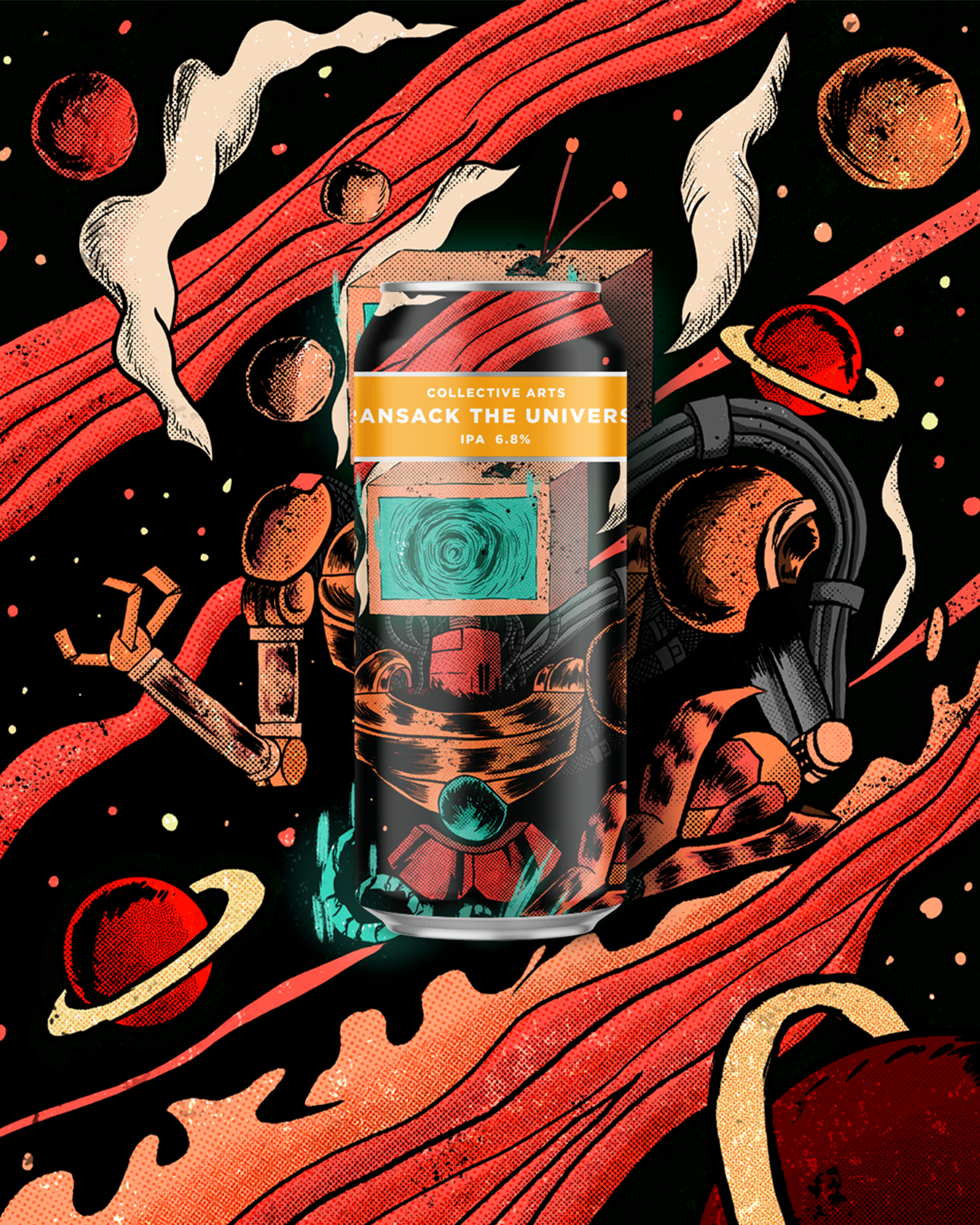 集體藝術(shù)釀造刷新其包裝創(chuàng)新 創(chuàng)新藝術(shù)包裝