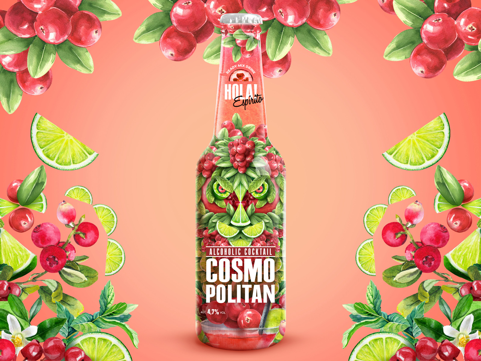 埃斯皮里托牌雞尾酒的包裝 埃斯皮里托牌雞尾酒的包裝