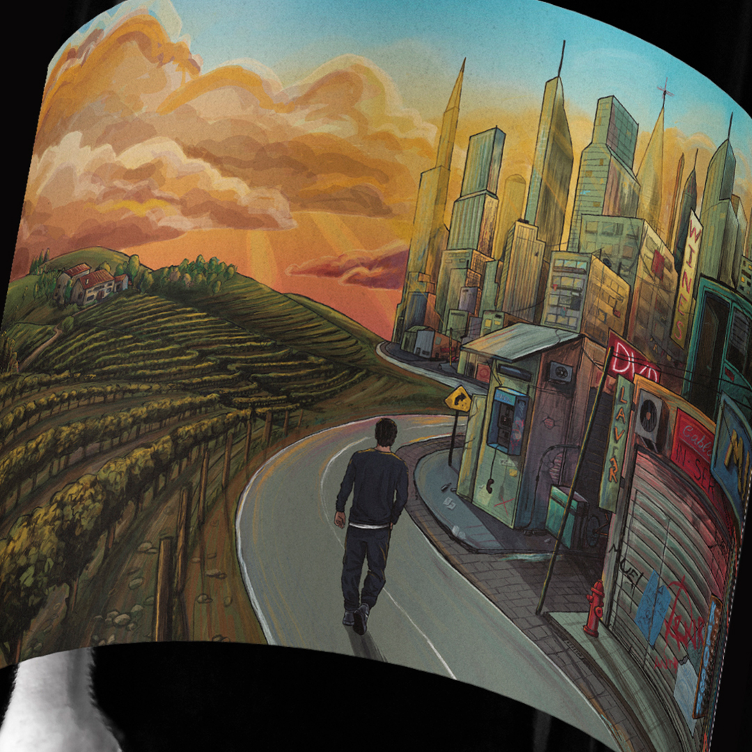 葡萄酒插畫(huà)的包裝設(shè)計(jì) 葡萄酒插畫(huà)的包裝設(shè)計(jì)