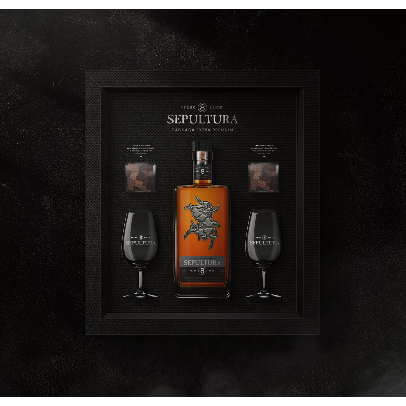 卡查卡塞普爾圖拉的包裝實現(xiàn)了金屬風格的外觀 卡查卡塞普爾圖拉的包裝實現(xiàn)了金屬風格的外觀