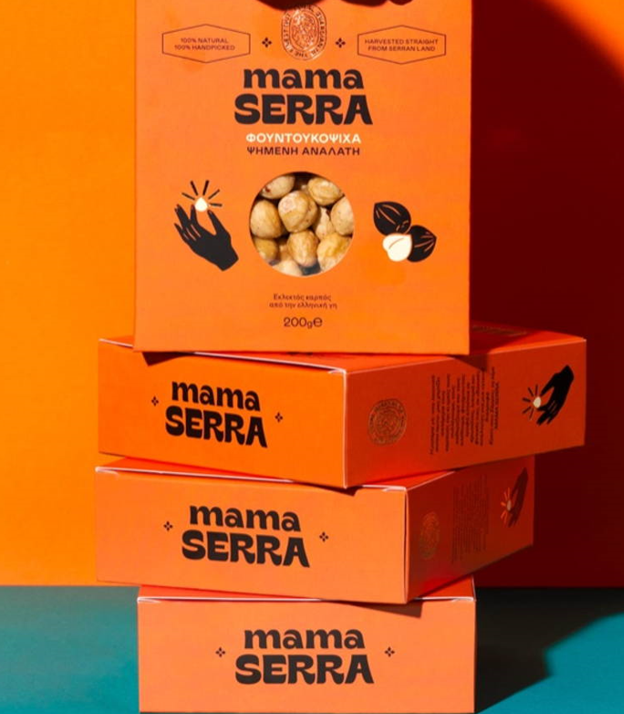 塞拉媽媽品牌堅(jiān)果的明亮包裝 塞拉媽媽品牌堅(jiān)果的明亮包裝