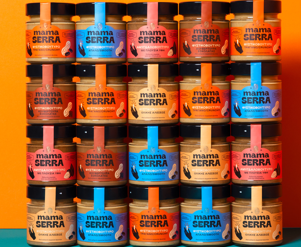 塞拉媽媽品牌堅(jiān)果的明亮包裝 塞拉媽媽品牌堅(jiān)果的明亮包裝