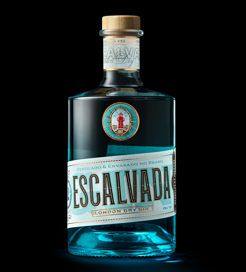 埃斯卡爾瓦達杜松子酒的包裝設計