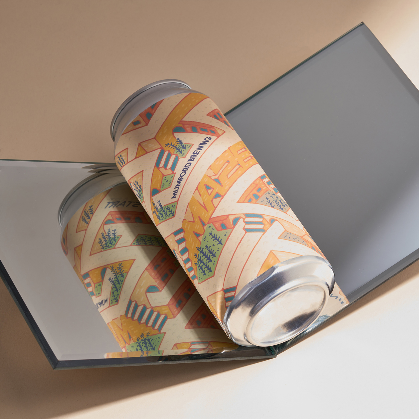 品牌包裝設(shè)計公司分析芒福德釀造“迷宮”互動標(biāo)簽包裝設(shè)計