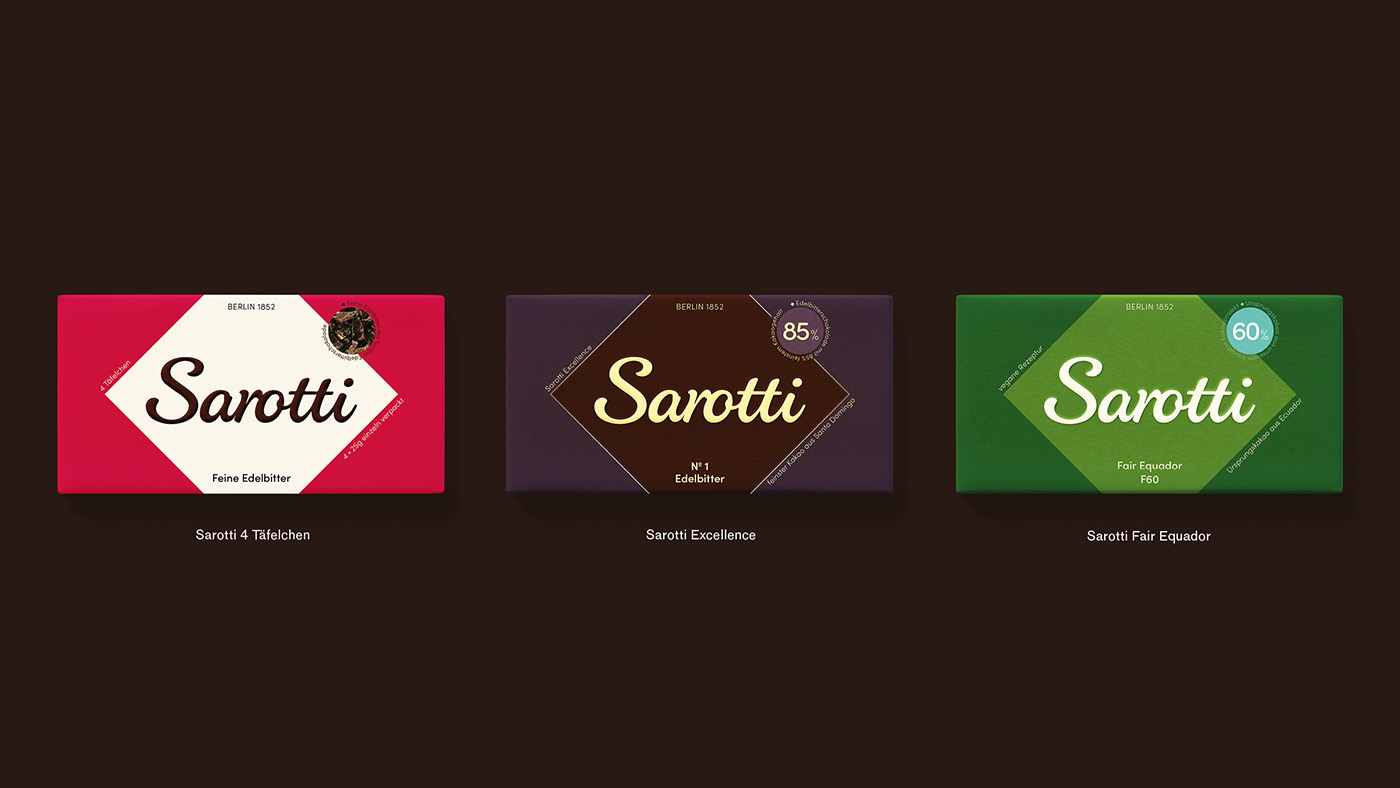 新款薩羅蒂巧克力棒的品牌包裝設(shè)計深思熟慮地挖掘了該品牌的豐富歷史 新款薩羅蒂巧克力棒的品牌包裝設(shè)計深思熟慮地挖掘了該品牌的豐富歷史