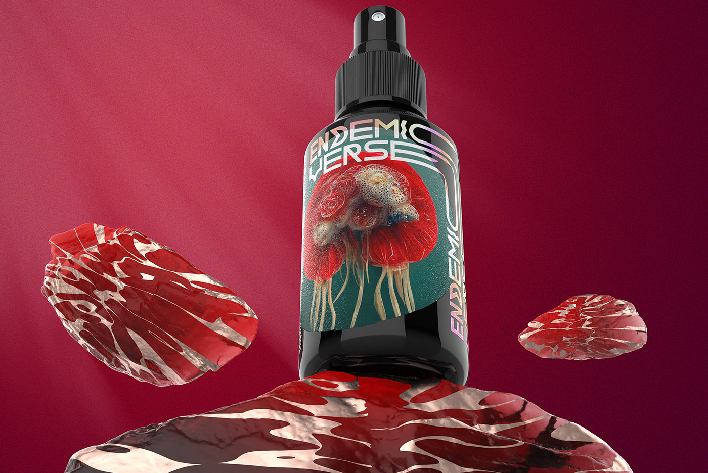 地方性詩歌香水的元宇宙包裝設計 地方性詩歌香水的元宇宙包裝設計