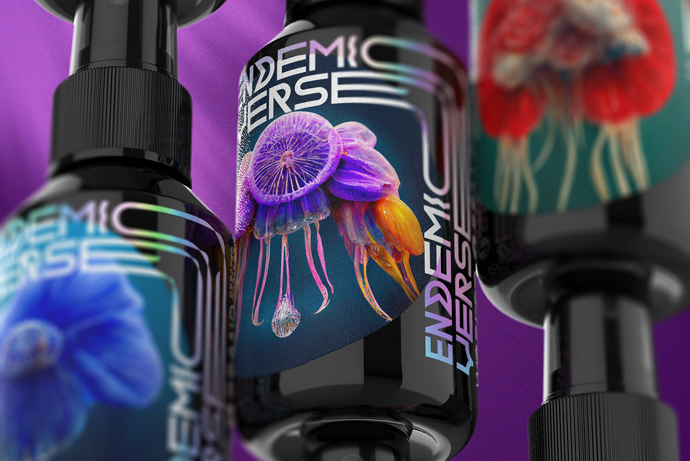 地方性詩歌香水的元宇宙包裝設計 地方性詩歌香水的元宇宙包裝設計