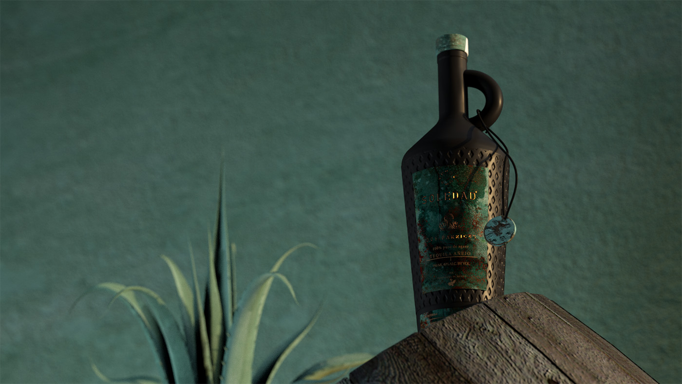 品牌包裝設(shè)計(jì)公司設(shè)計(jì)了意想不到的龍舌蘭酒包裝！靈感來自工作銅