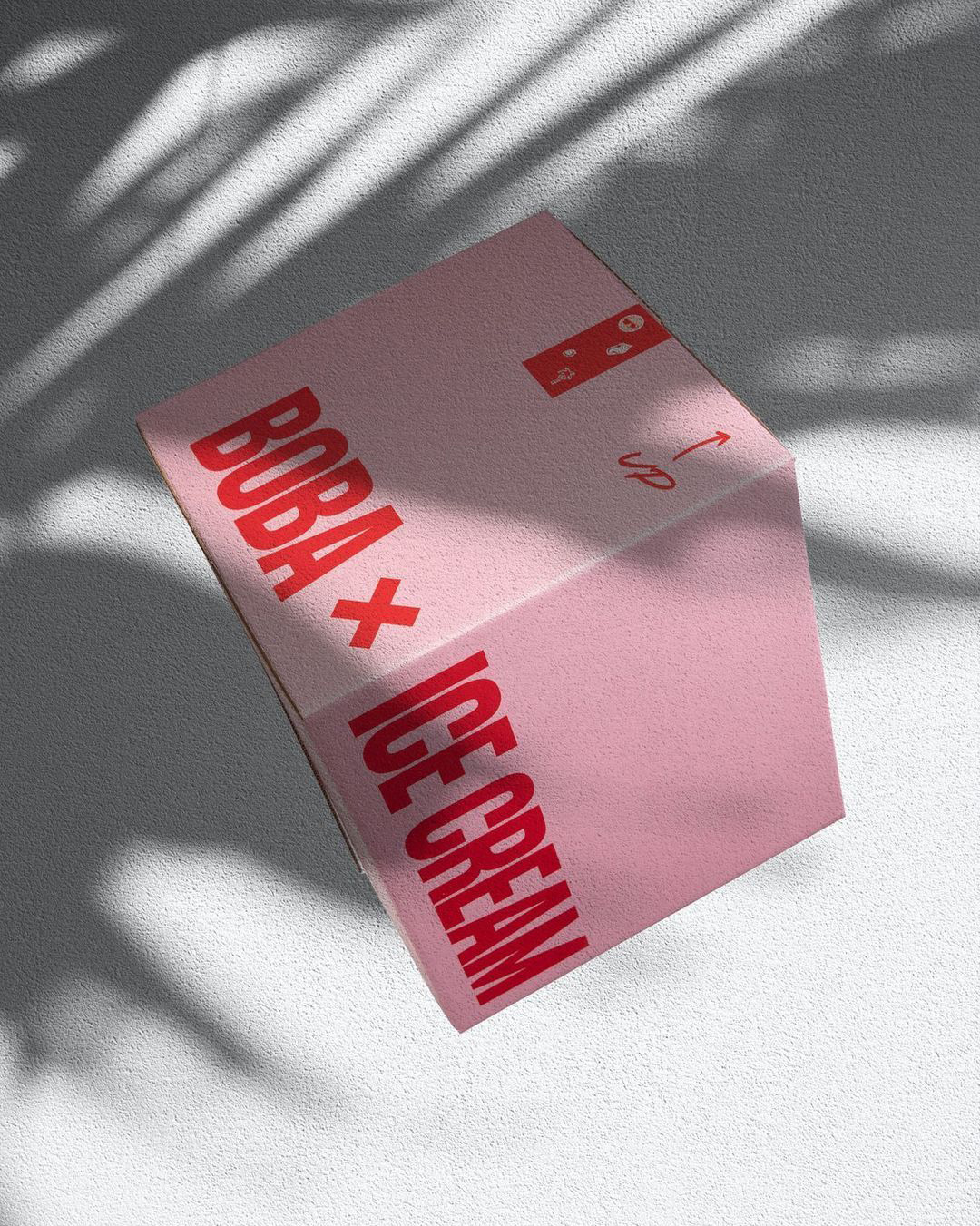 波霸 x 冰淇淋的品牌包裝設(shè)計(jì)突出了大膽的味道 波霸 x 冰淇淋的品牌包裝設(shè)計(jì)突出了大膽的味道