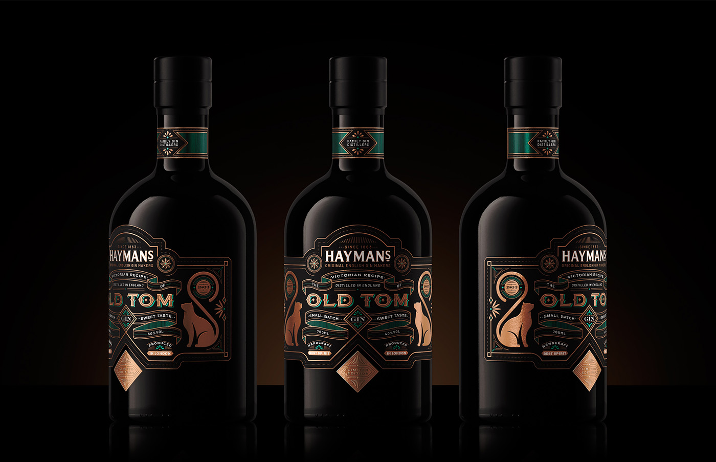 老湯姆·杜松子酒的品牌包裝設(shè)計分享了過去的傳說 老湯姆·杜松子酒的品牌包裝設(shè)計分享了過去的傳說