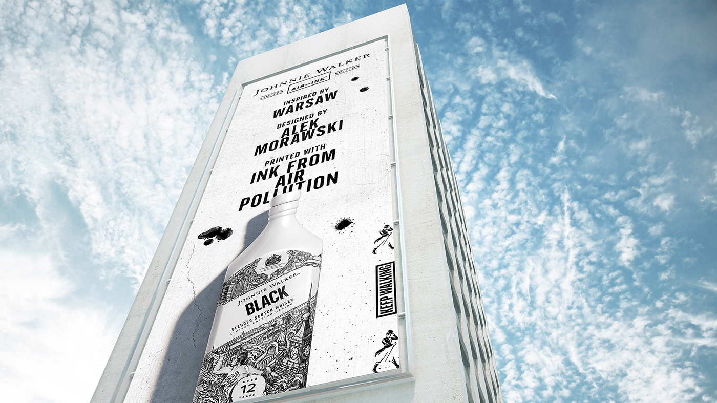 采用當?shù)亟诸^藝術家的獨特品牌包裝設計-具有由空氣污染制成的墨水包裝設計 采用當?shù)亟诸^藝術家的獨特品牌包裝設計-具有由空氣污染制成的墨水包裝設計