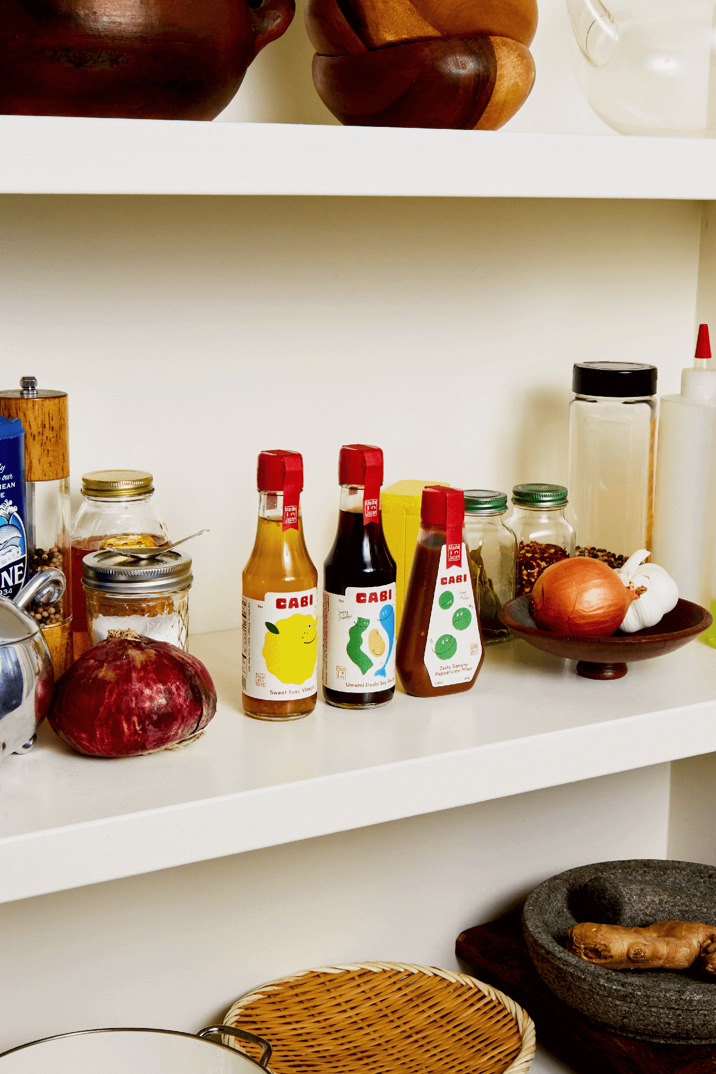 日本調(diào)味品品牌Cabi的品牌包裝設(shè)計希望您回到廚房享受一點樂趣