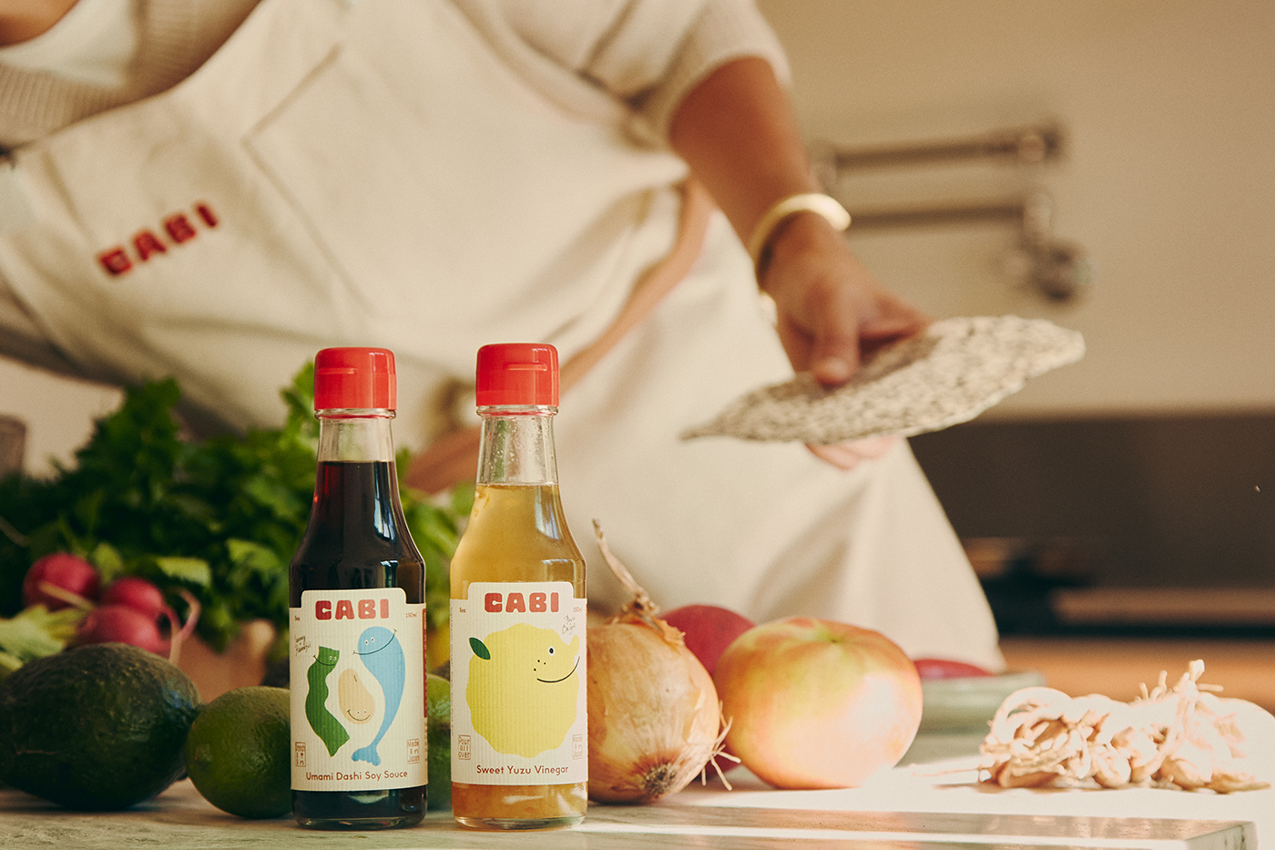 日本調(diào)味品品牌Cabi的品牌包裝設(shè)計希望您回到廚房享受一點樂趣