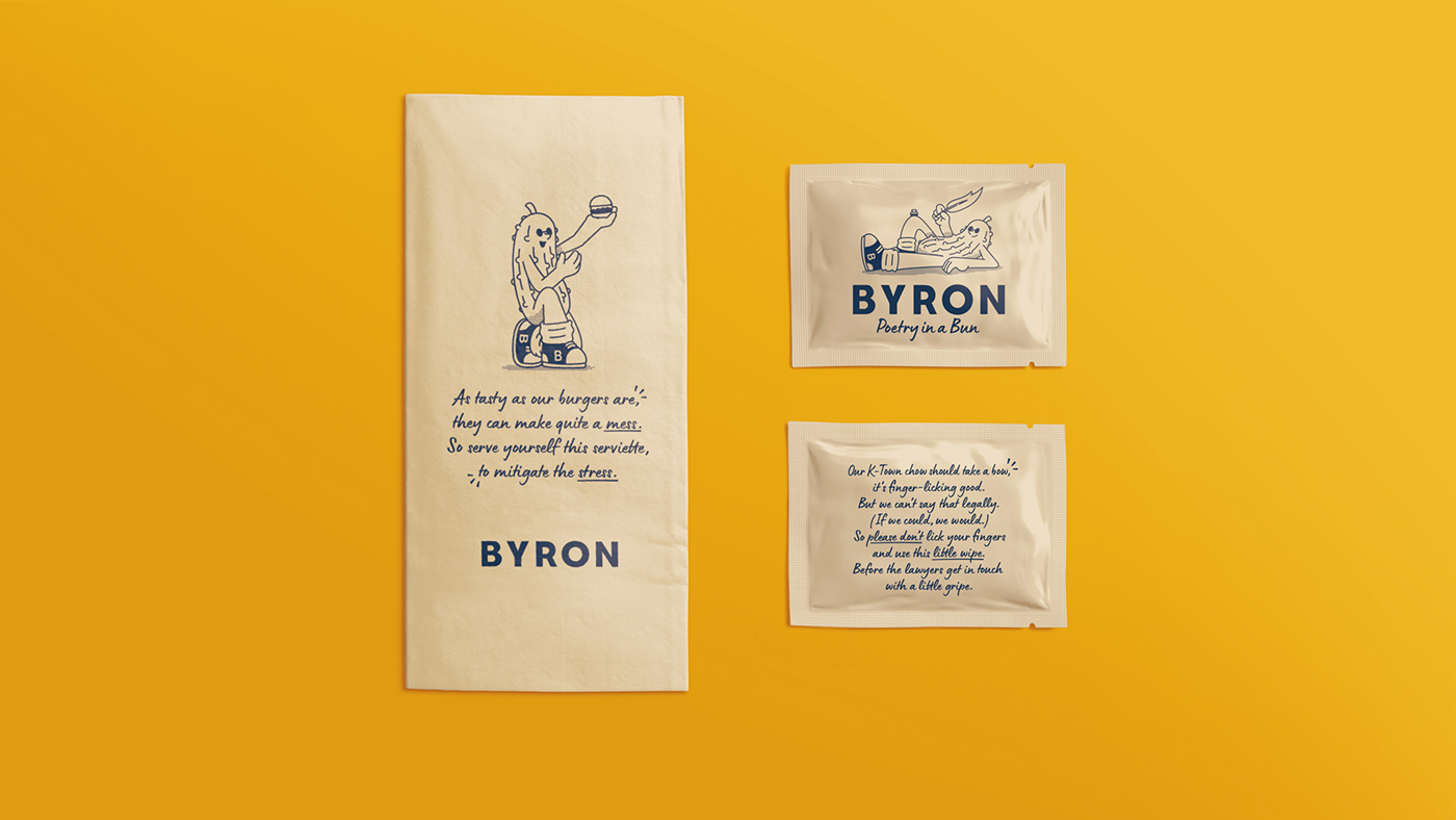 拜倫漢堡的品牌包裝設(shè)計(jì)-重振其品牌形象 拜倫漢堡的品牌包裝設(shè)計(jì)-重振其品牌形象