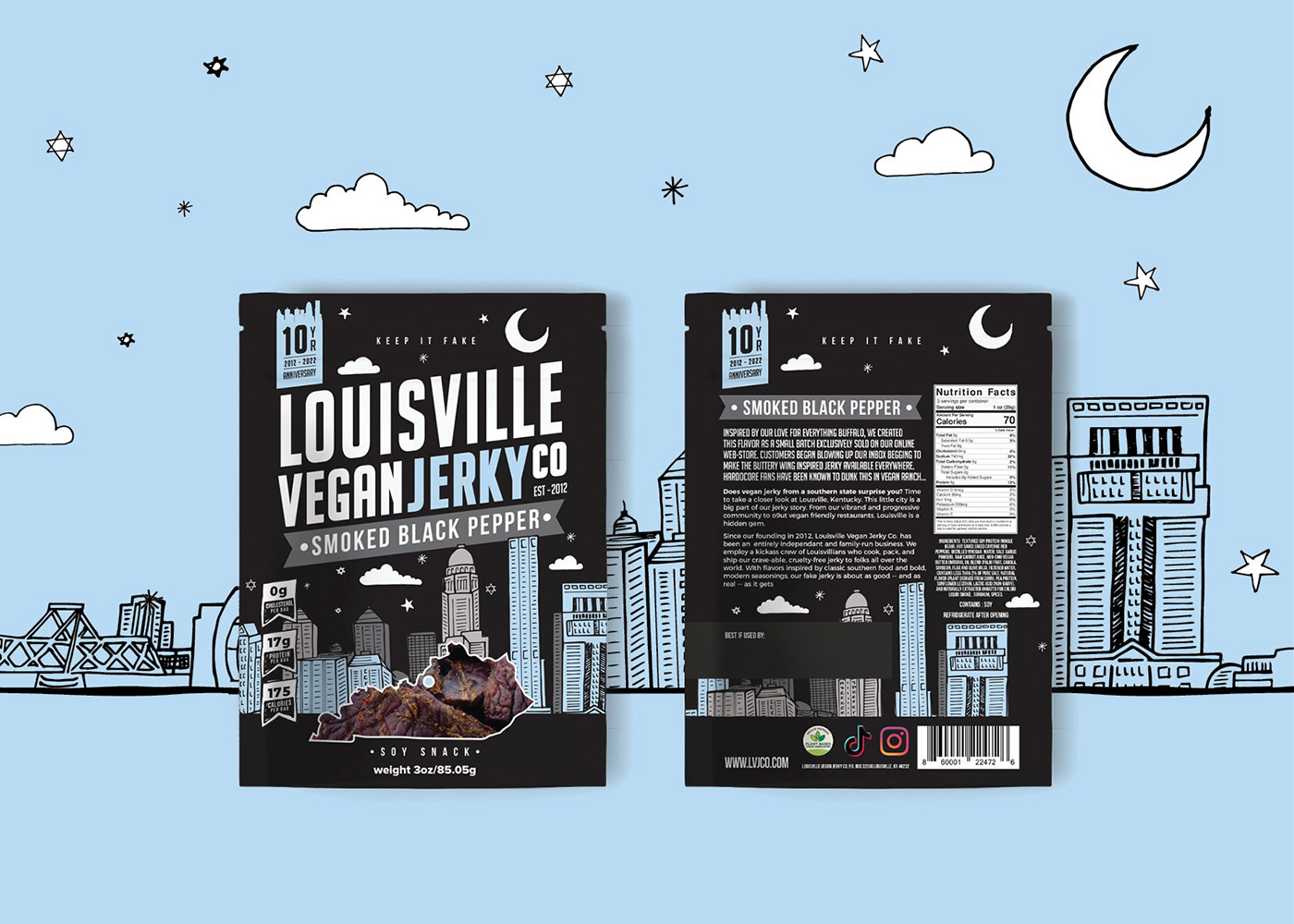 路易斯維爾素食肉干的顛覆性古怪包裝設(shè)計(jì) 路易斯維爾素食肉干的顛覆性古怪包裝設(shè)計(jì)