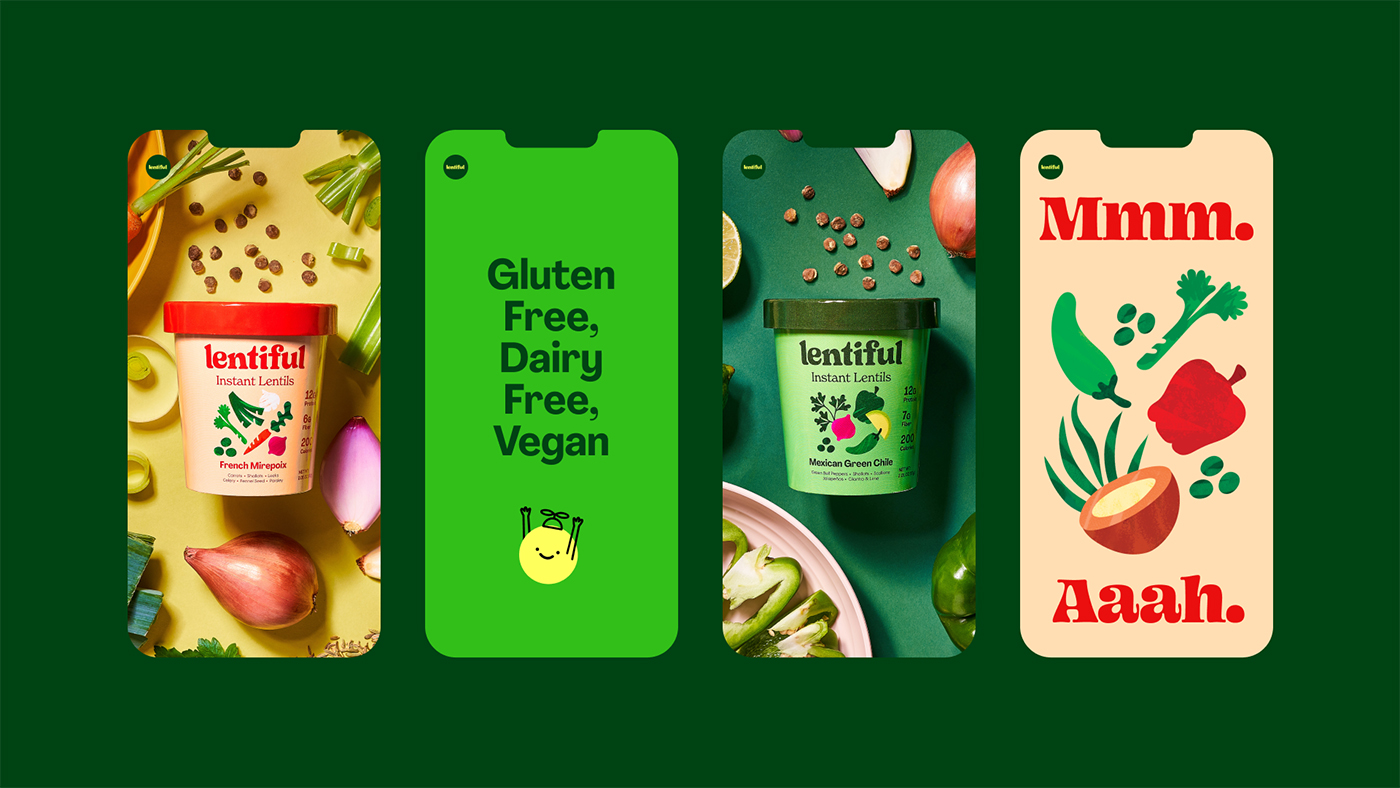 莢蒾的包裝設(shè)計讓扁豆感覺更加俏皮