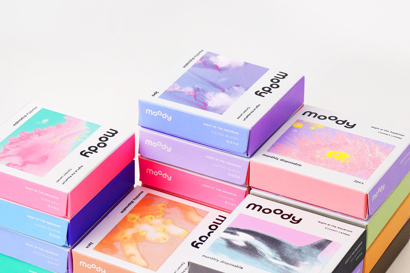 品牌包裝設(shè)計(jì):隱形眼鏡包裝設(shè)計(jì)呈現(xiàn)俏皮的想象力的視形象 品牌包裝設(shè)計(jì):隱形眼鏡包裝設(shè)計(jì)呈現(xiàn)俏皮的想象力的視形象